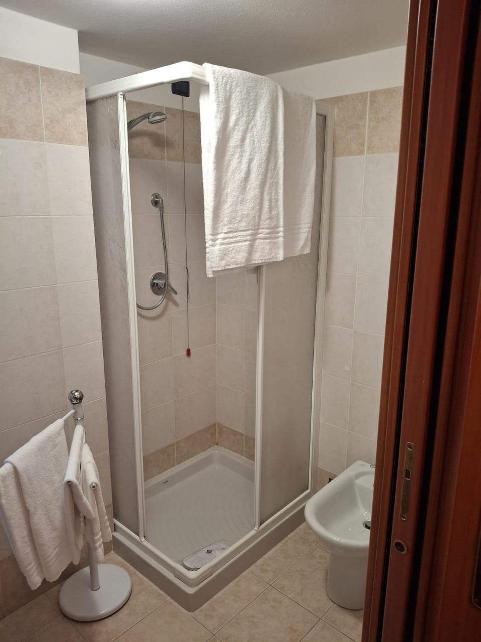 Shower, Bathroom, towels