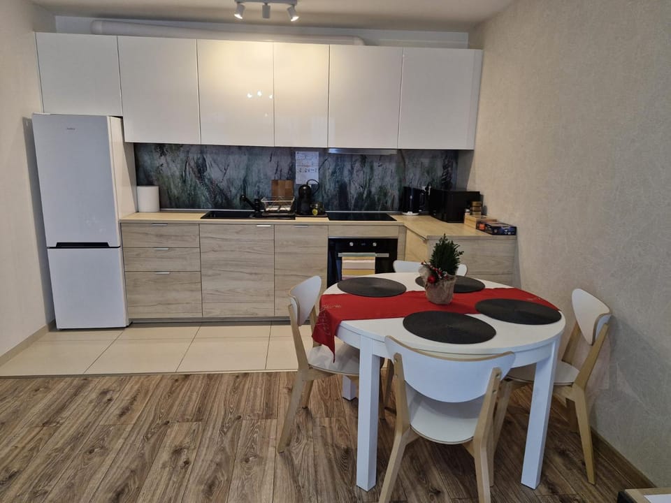 Kitchen or kitchenette, Dining area, dishwasher