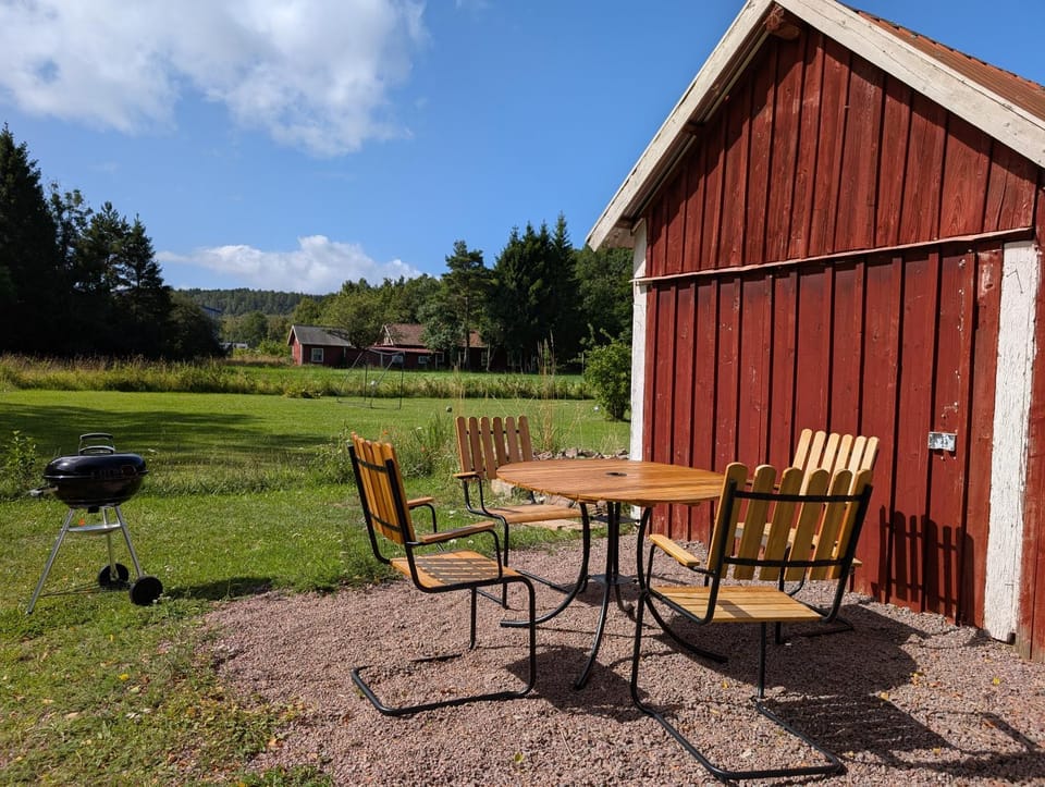 Kleines modernes Haus in Borghamn House in Västra Götaland County