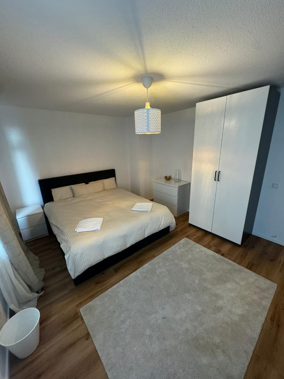 Bed, Photo of the whole room, Bedroom, wardrobe