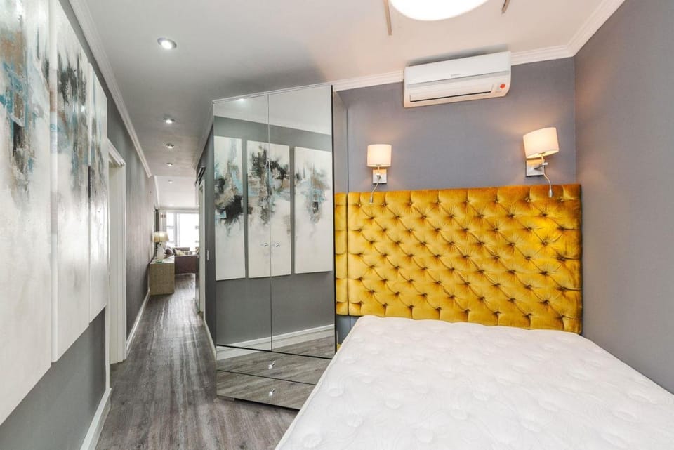 Bed, Bedroom, air conditioner