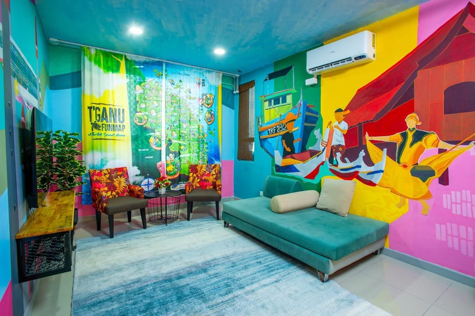 Communal lounge/ TV room, TV and multimedia, Living room, Seating area, Evening entertainment, air conditioner