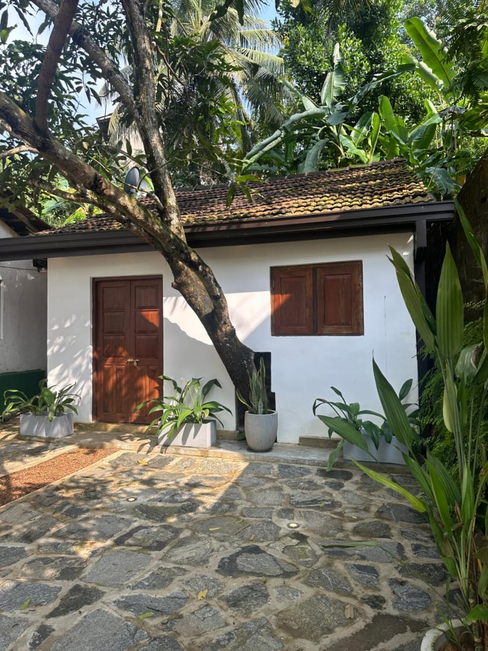 Property building, Garden