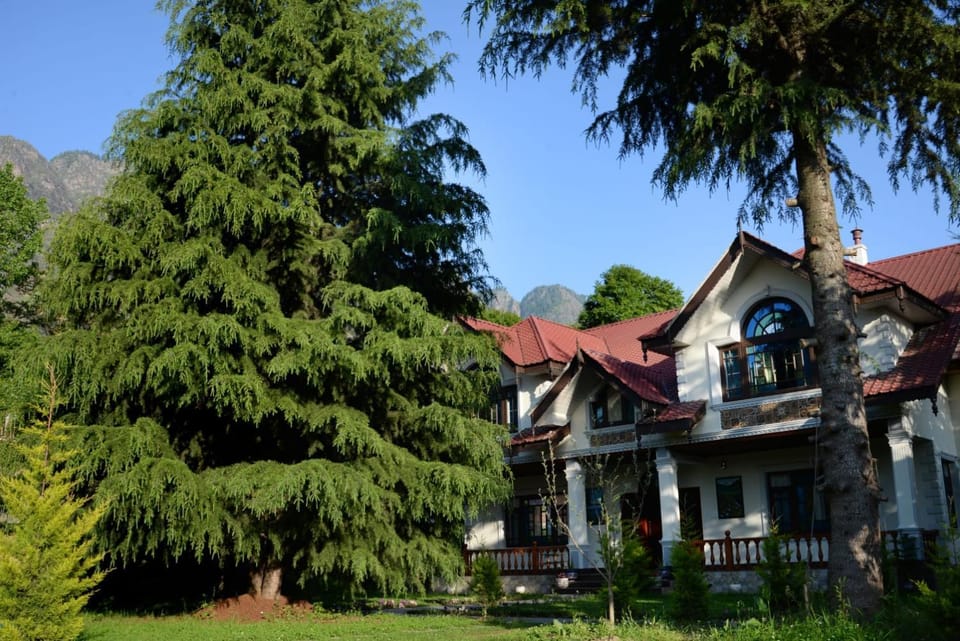 Property building, Natural landscape, Garden, Garden view