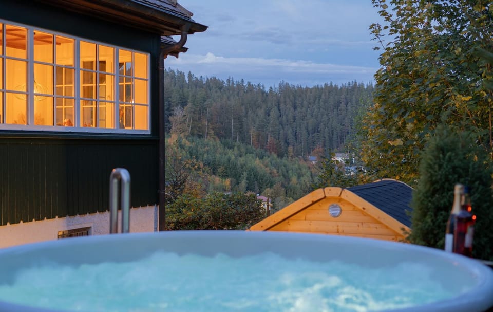Garden, Hot Tub, View (from property/room), Spa and wellness centre/facilities