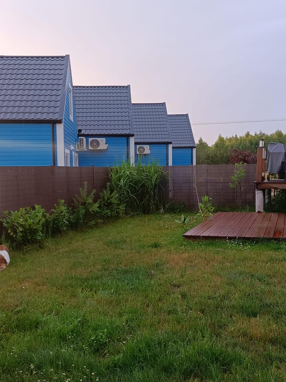 Property building, Garden