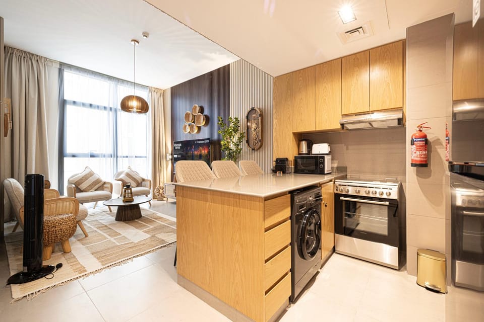 1BHK Apartment in Al Mamsha - Desert Nights Apartment in Al Sharjah