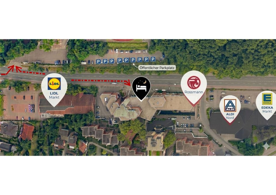 Property building, Property logo or sign, Bird's eye view