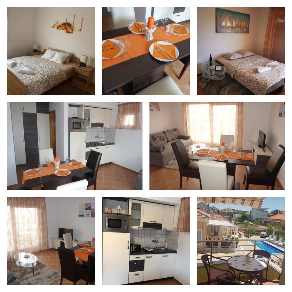 Bed, Balcony/Terrace, Kitchen or kitchenette, Dining area, Bedroom, minibar