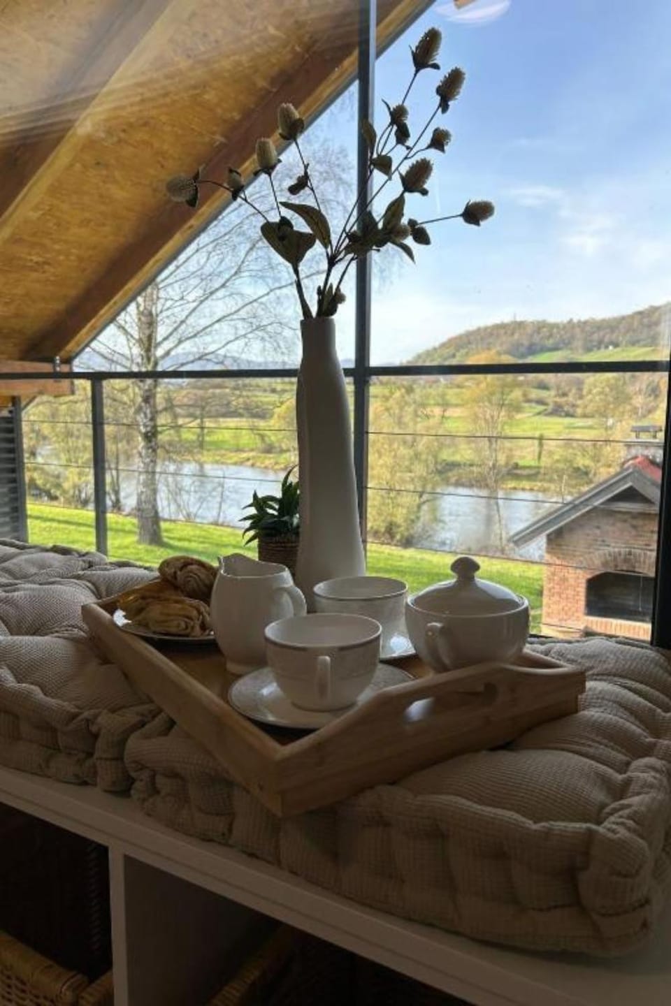 Balcony/Terrace, Bedroom, River view