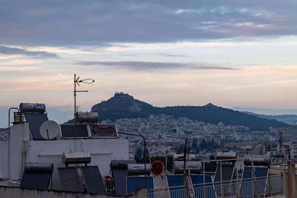 Nearby landmark, Day, Natural landscape, Bird's eye view, Balcony/Terrace, City view, Mountain view