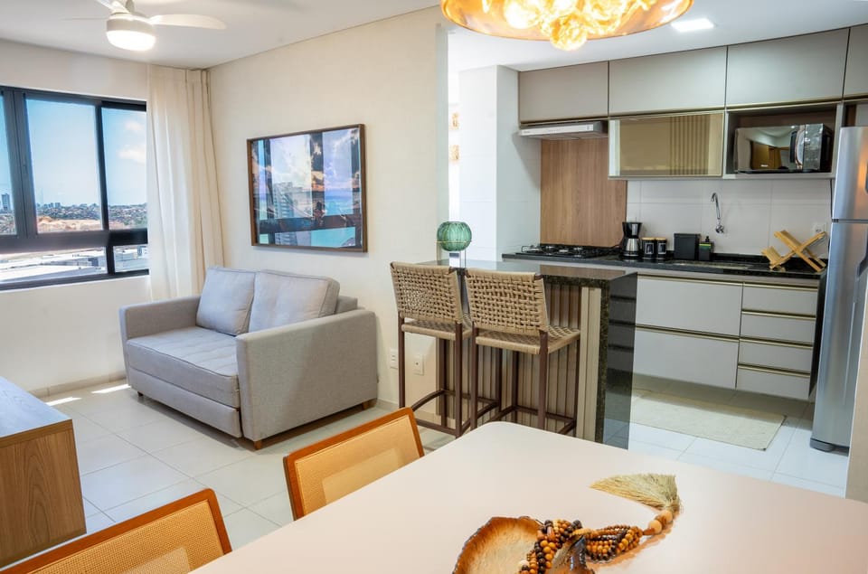 Kitchen or kitchenette, Living room, Seating area, Dining area, pet friendly