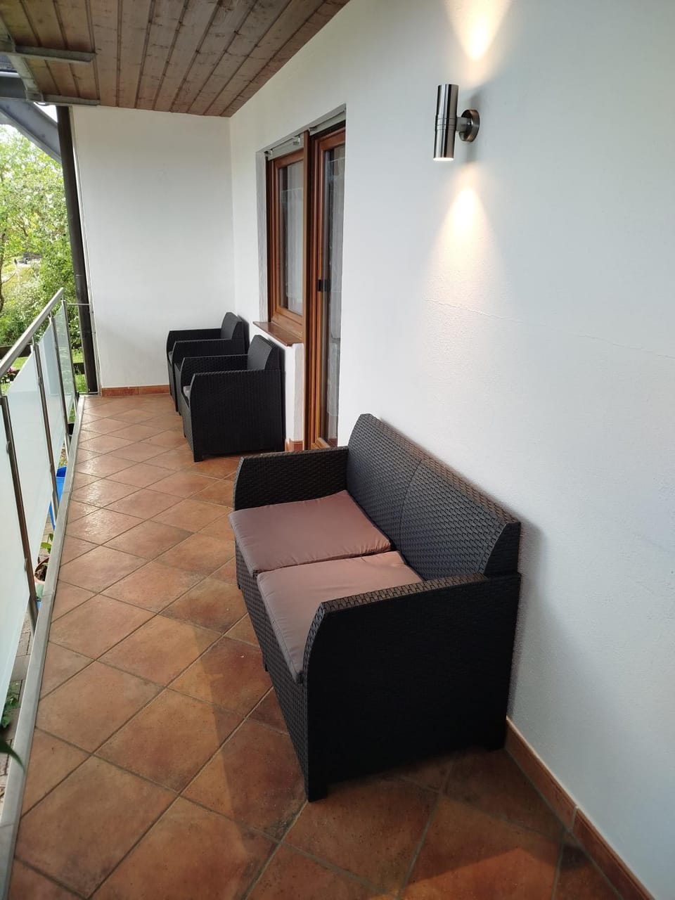 Geräumige Ferienwohnung mit Doppelbetten, Bad, Küche und Balkon Vacation rental in Bavaria