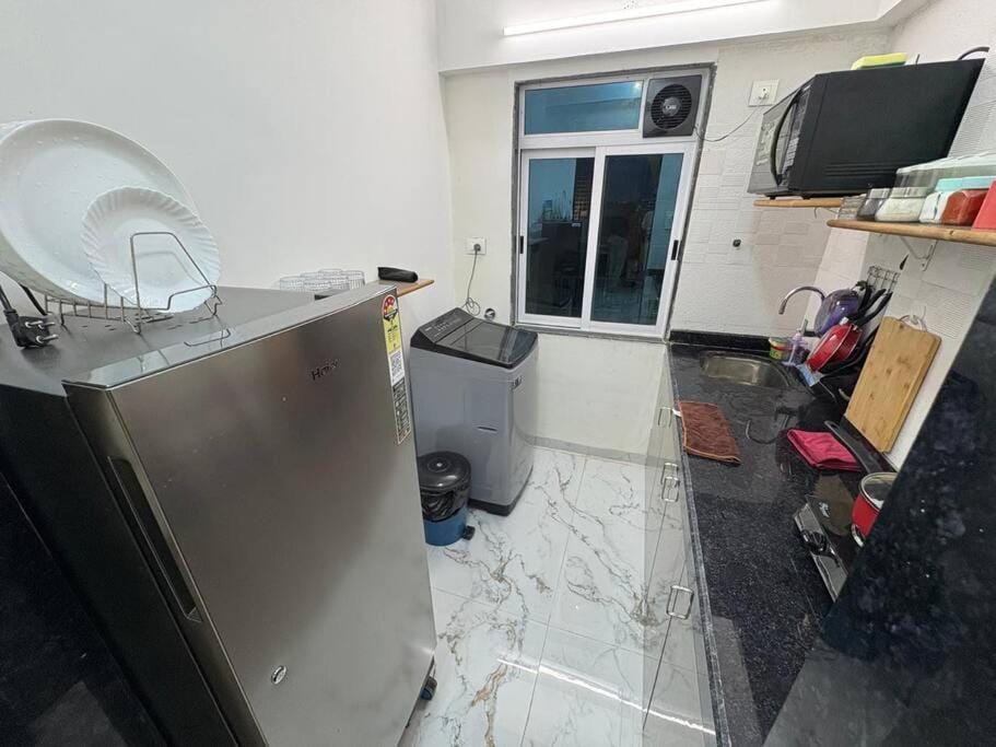 Modern 1BHK Retreat at Waroda Road, Bandra 203 Apartment in Mumbai