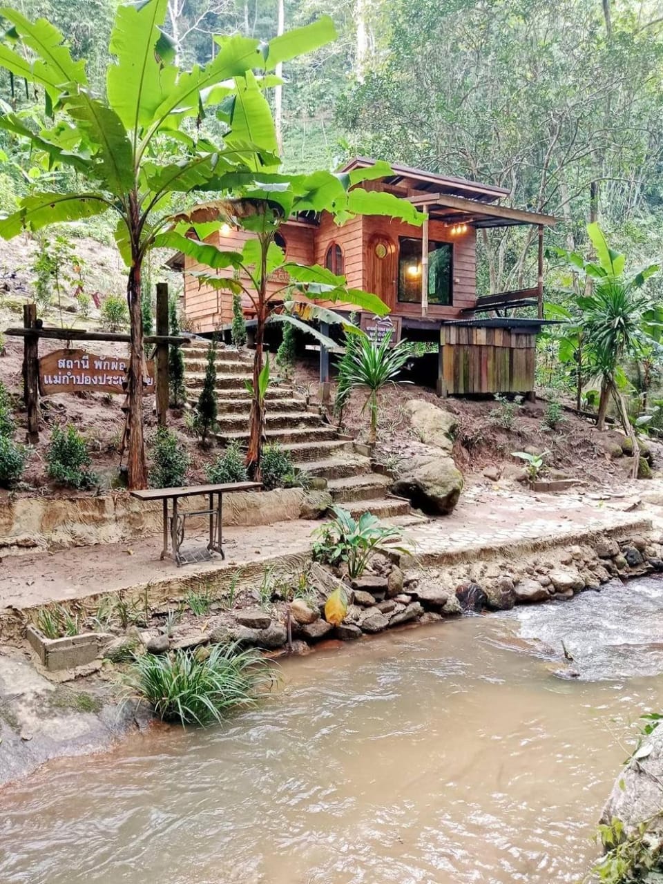 สายน้ำและขุนเขาแม่กำปอง The River & Mountain maekampong Nature lodge in Thailand