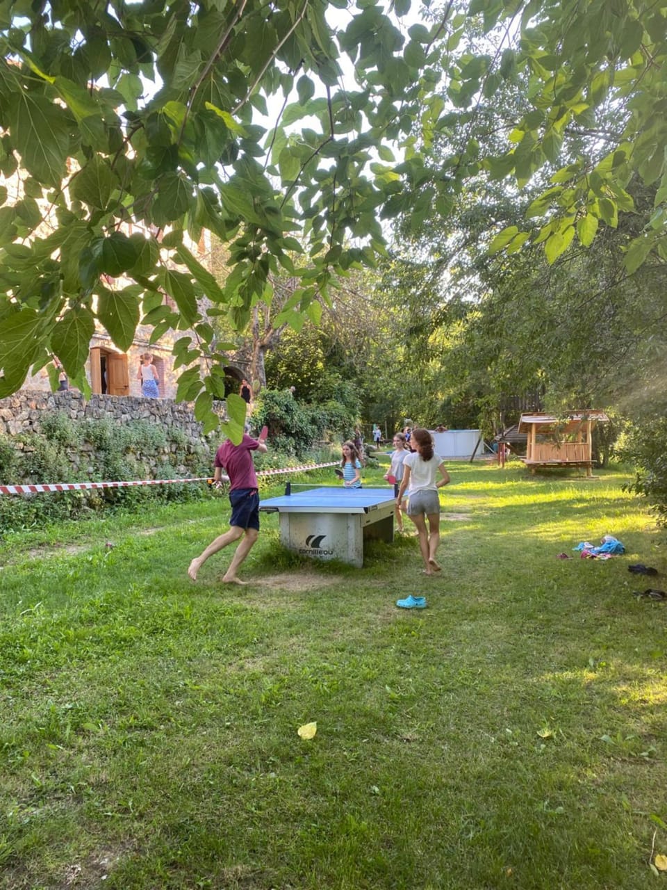 Garden, Table tennis