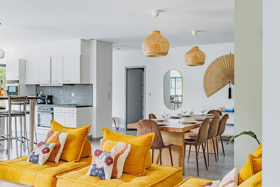 Jolie villa avec piscine classée 4 étoiles Villa in Mios