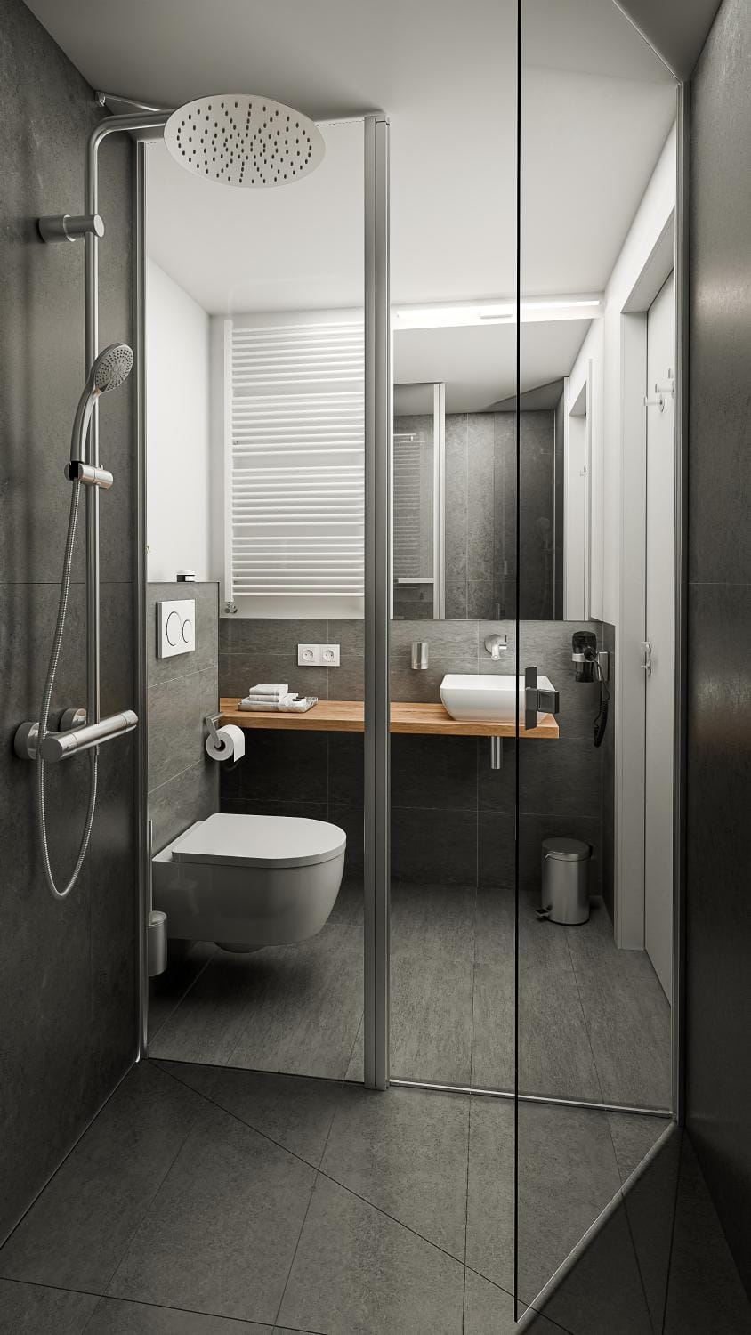 Shower, Toilet, Bathroom