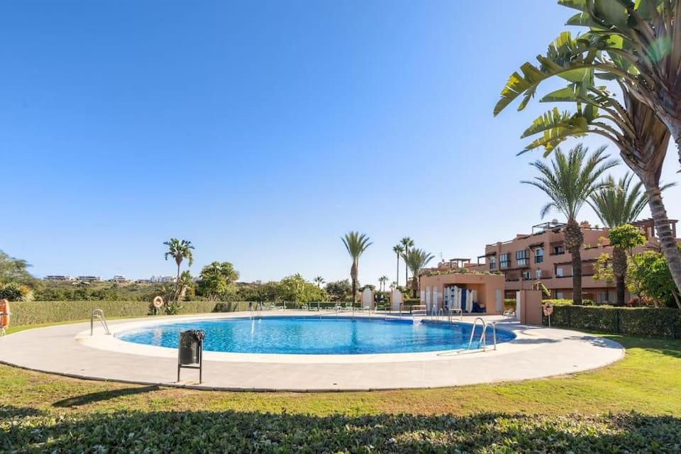 Casa Azul Penthouse with Veranda, Rooftop Terrace & Sea, Pool, Garden, Mountain Views in Casares Costa RDR447 Apartment in Costa del Sol