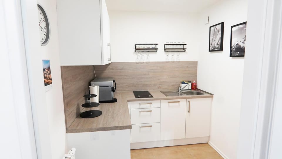 Coffee/tea facilities, Kitchen or kitchenette, minibar, stove, toaster