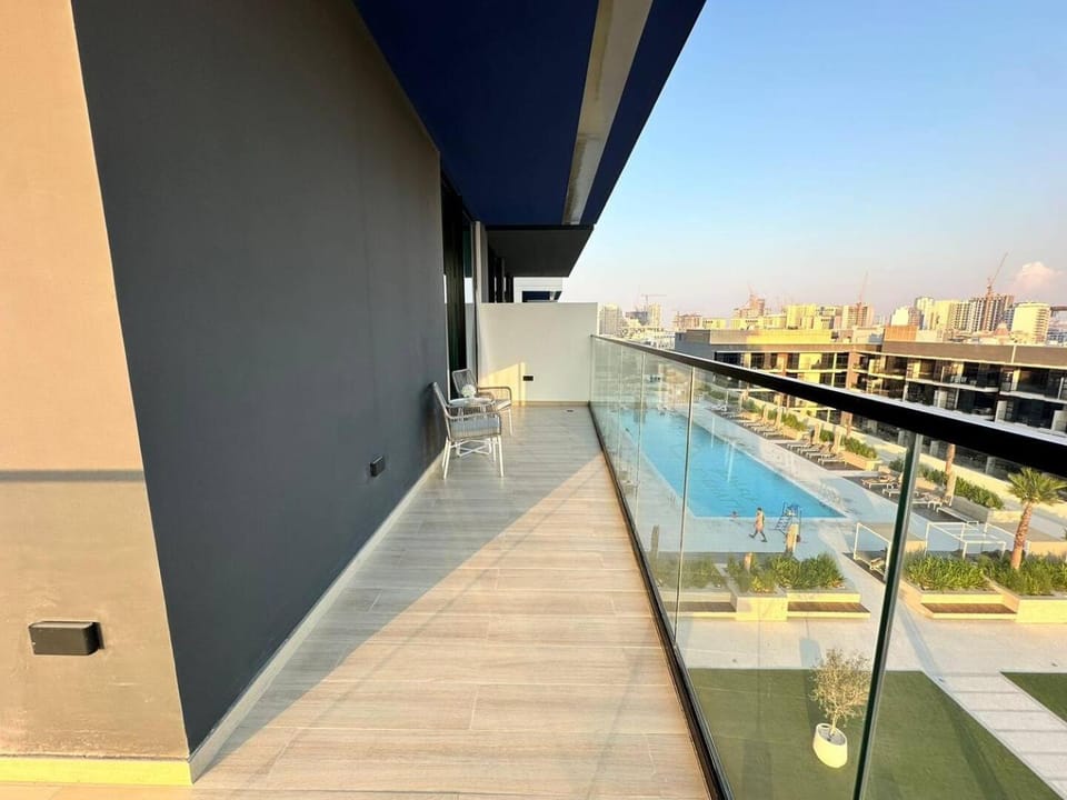 Sleek & Spacious 1br Jvc Pool View Apartment in Dubai