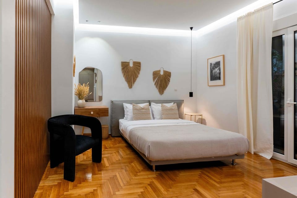 Bed, Photo of the whole room, Bedroom, wardrobe