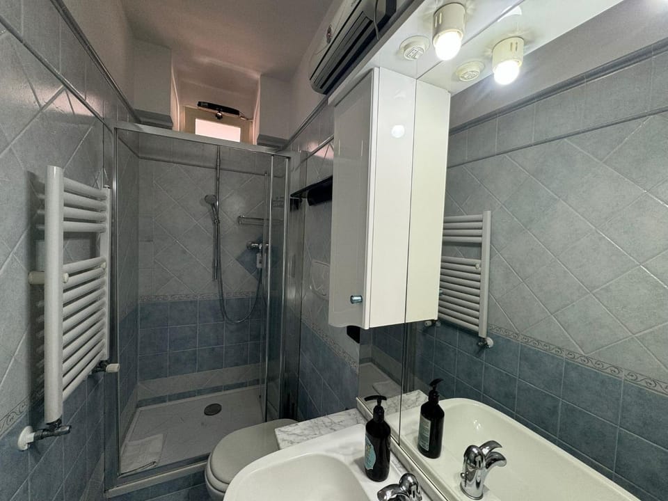 Shower, Bathroom, towels