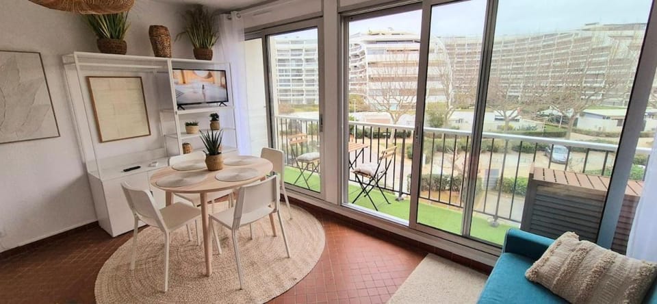 Studio Belles Plages 1 ère ligne climatisé Apartment in La Grande-Motte