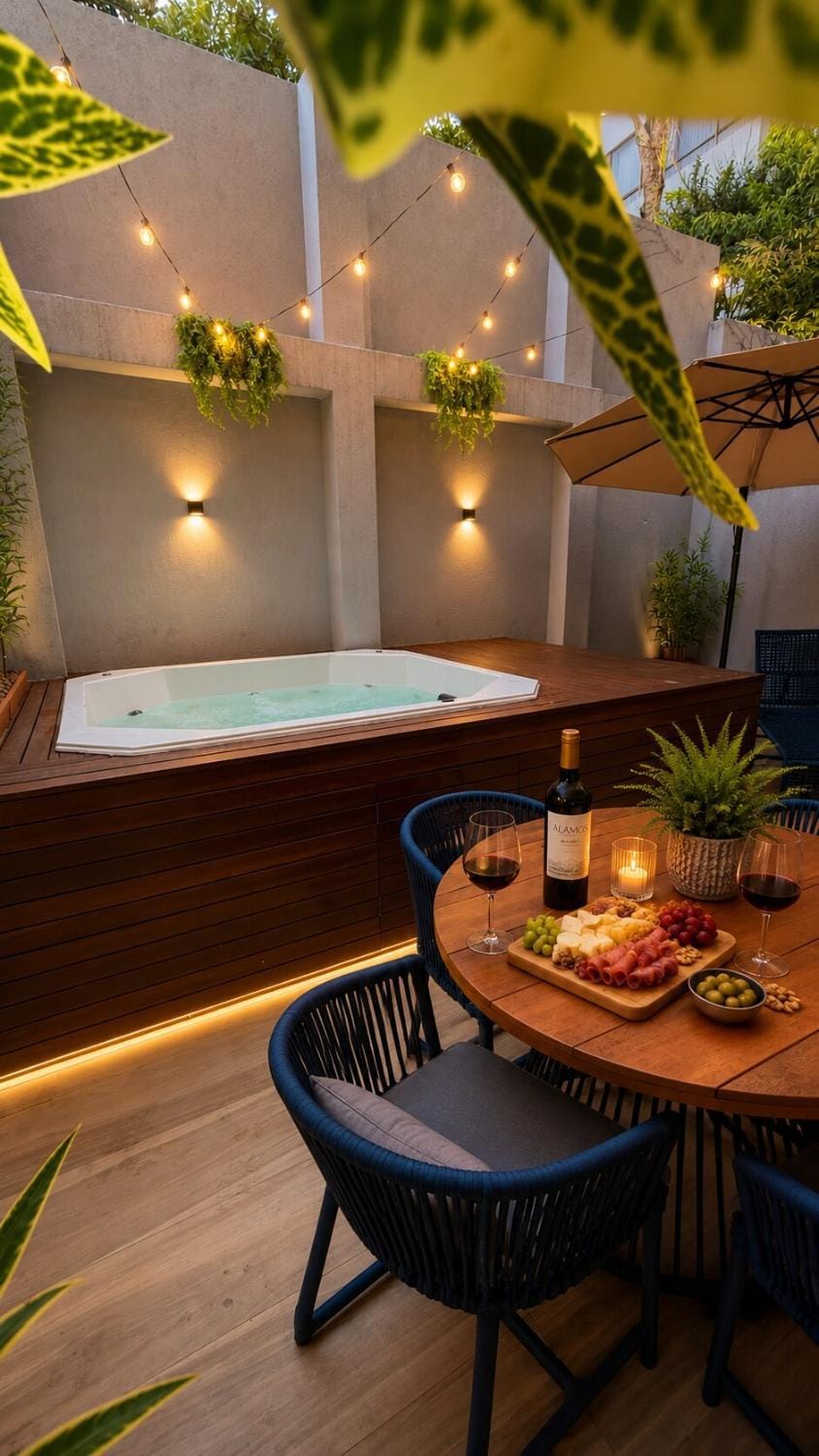 Hot Tub, Hot Tub, Seating area, Dining area, Open Air Bath