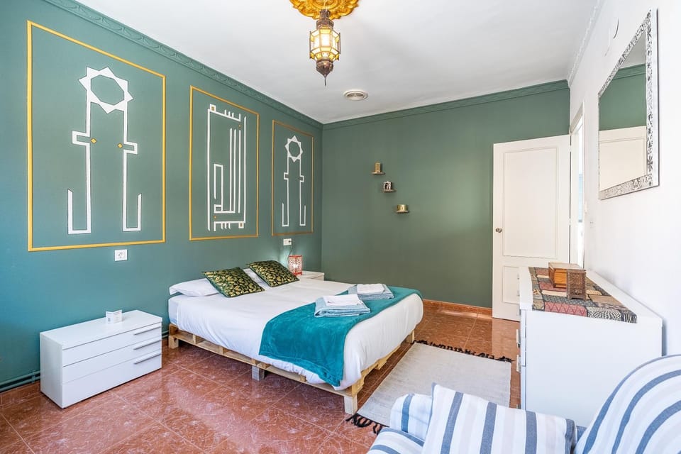 Living room, Bedroom