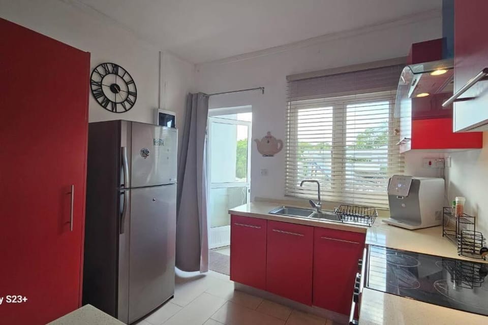 Kitchen or kitchenette, oven, stove