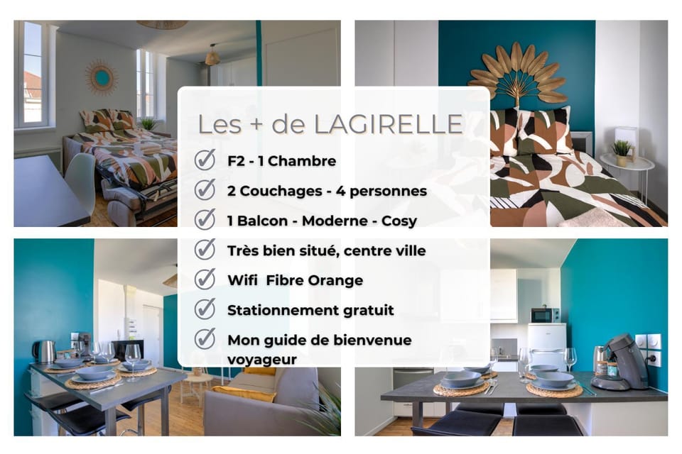 La Girelle -4 pers- Balcon- parking gratuit Apartment in Bourgogne-Franche-Comté