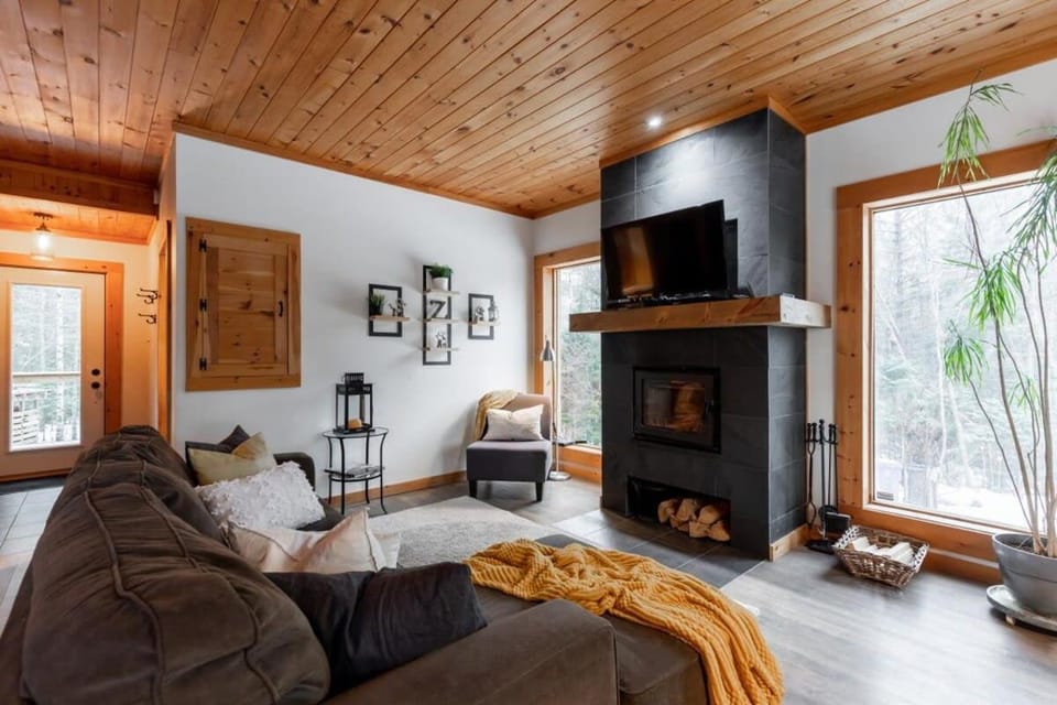 Zazz - For precious moments with family or friends Chalet in Quebec