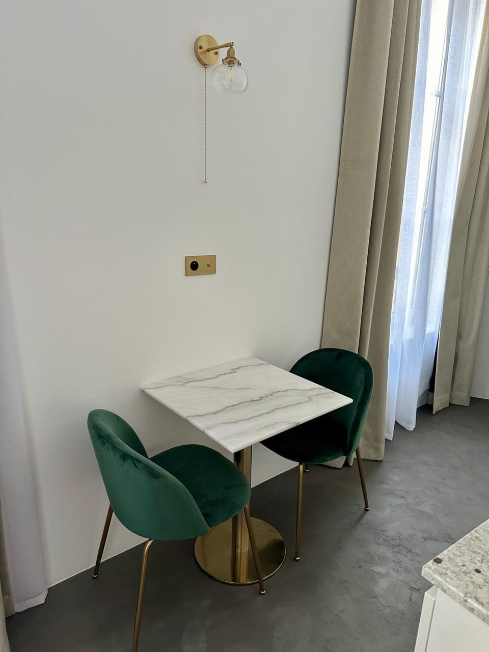 Dining area
