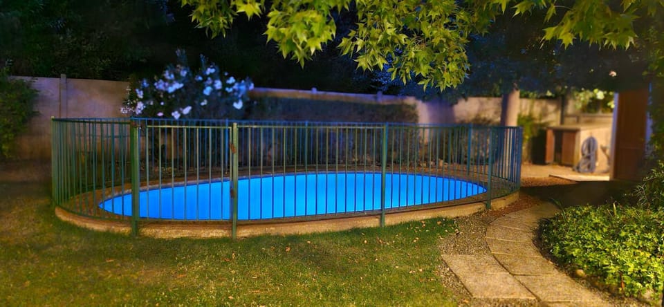 Night, Swimming pool