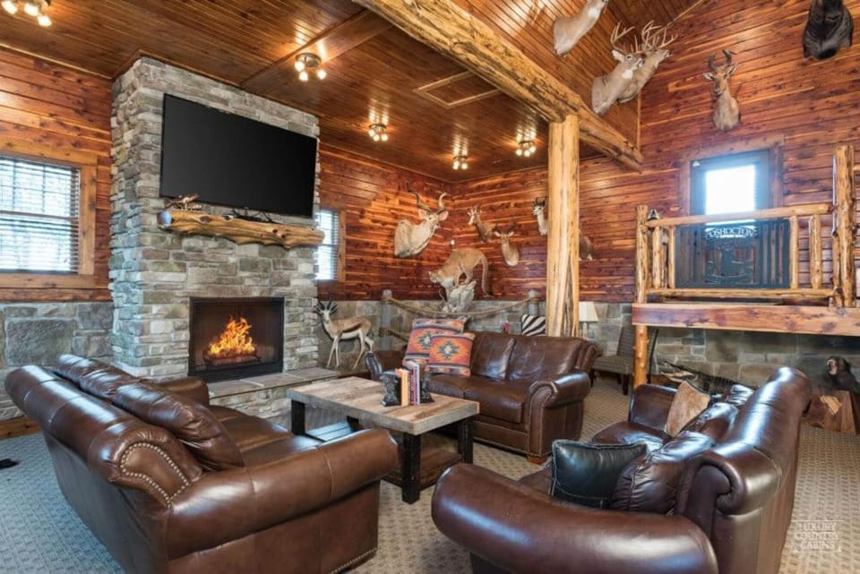 Coschocton Hills - 2 Luxury Log Cabins - Lake Cabin in Ohio