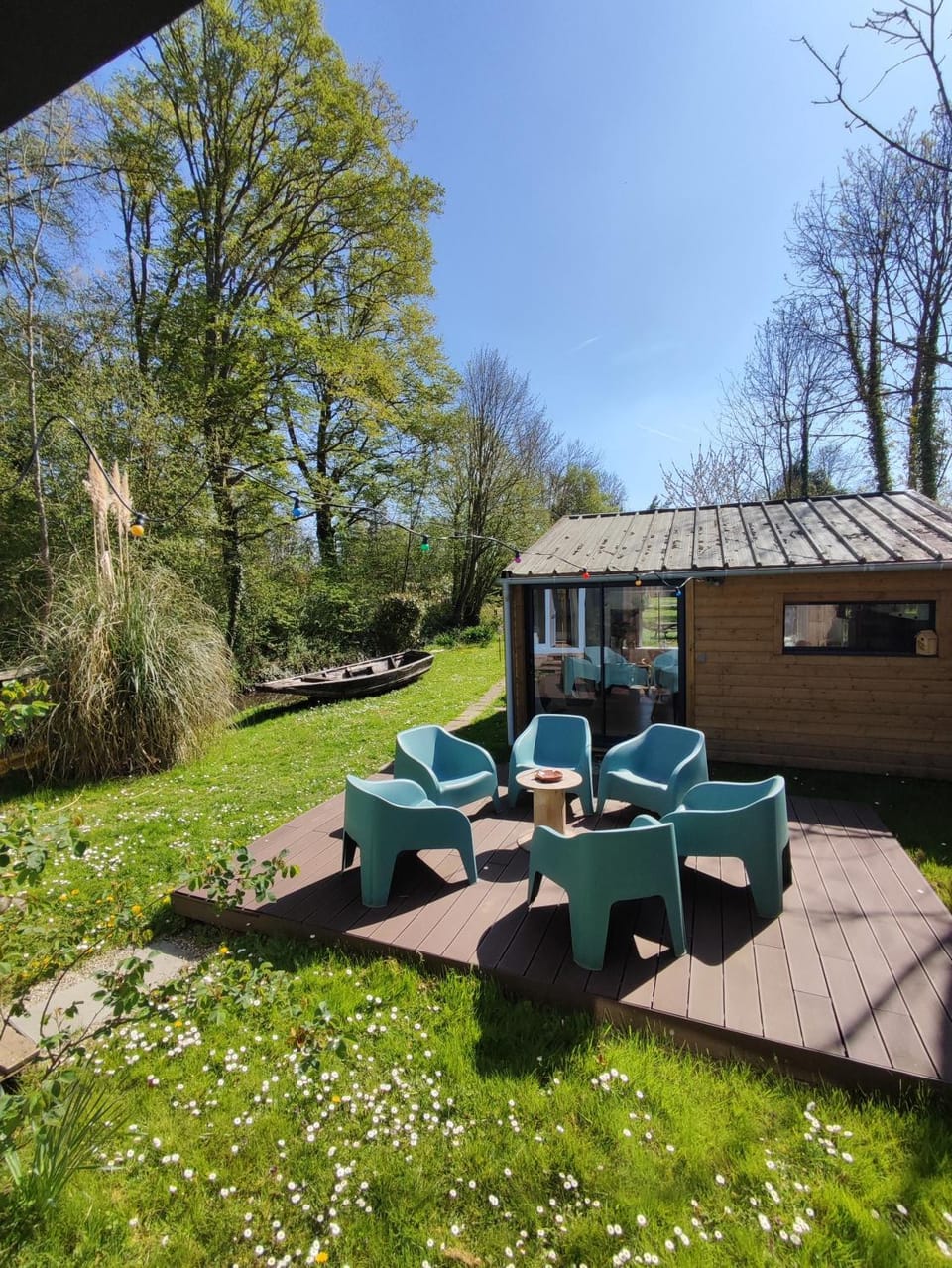Cabane bleue des Hortillonnages House in Amiens