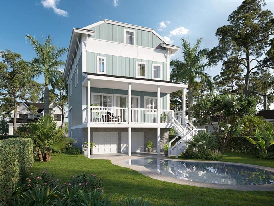 25 Bradley Circle, New Construction, Roof Top House in Hilton Head Island