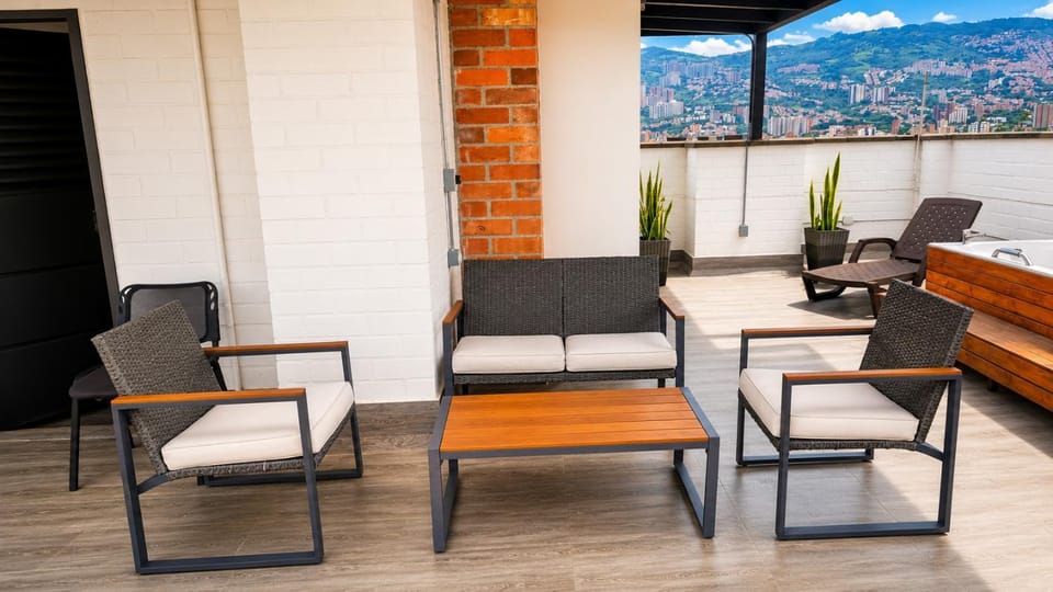 Laureles Penthouse rooftop Suite Apartment in Medellin