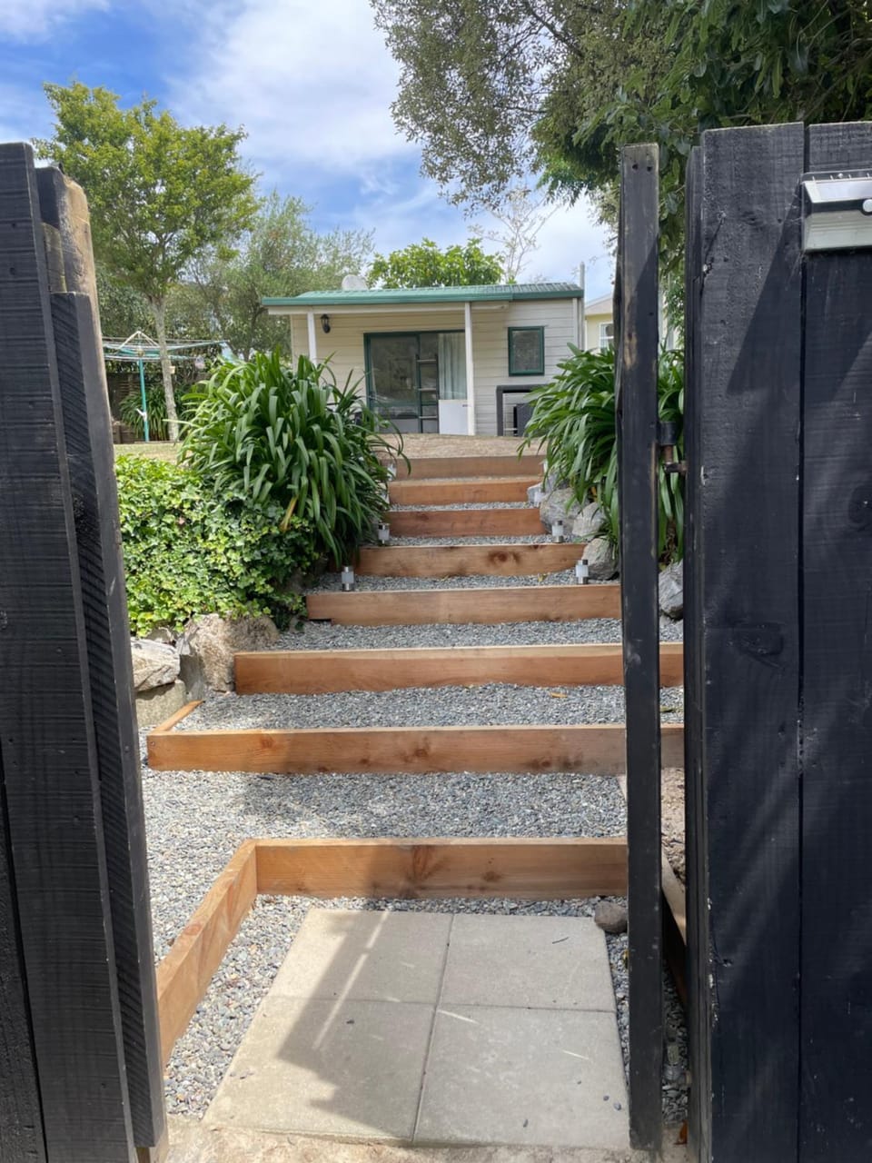 Property building, Garden view