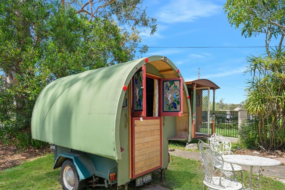 Blue Haven Gypsy Paradise waterfront cottage and vintage vans House in Central Coast