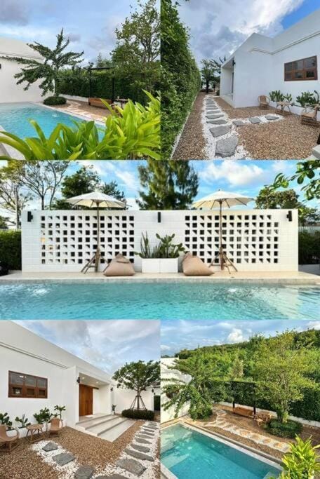 Property building, Pool view