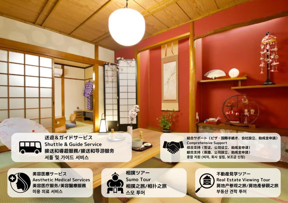 Traditional folk house40 mins from Kansai Airport 1F Apartment in Osaka