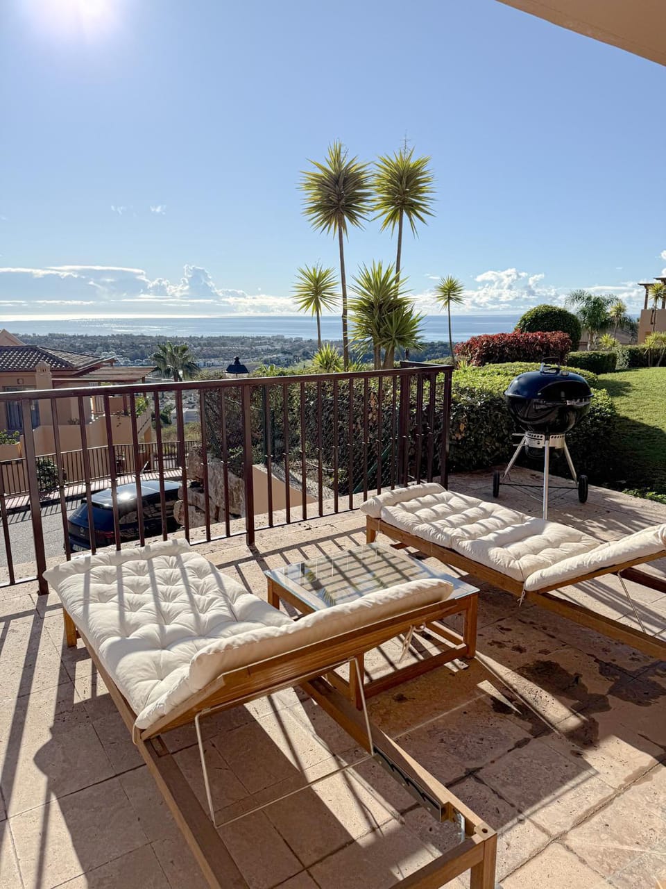 Patio, BBQ facilities, Balcony/Terrace, Sea view