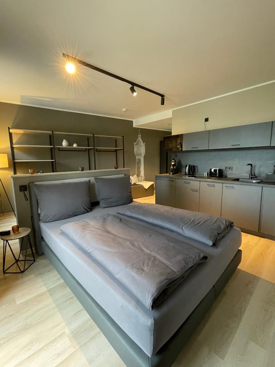 Living room, Bedroom