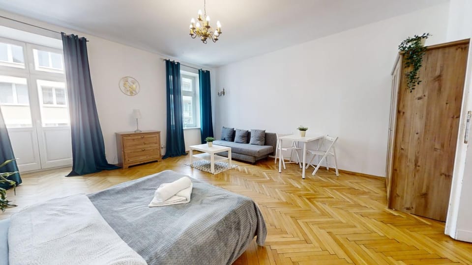 Flowers Flat in the Tenement Apartment in Warsaw