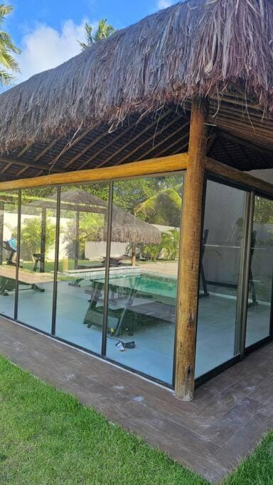 Vila Manah 203, Quarto e sala, acomoda 4 pessoas com Ar Condicionado, Wifi, Smart Tv, Cozinha completa, Portaria 24h e Estacionamento Apartment in State of Alagoas, Brazil