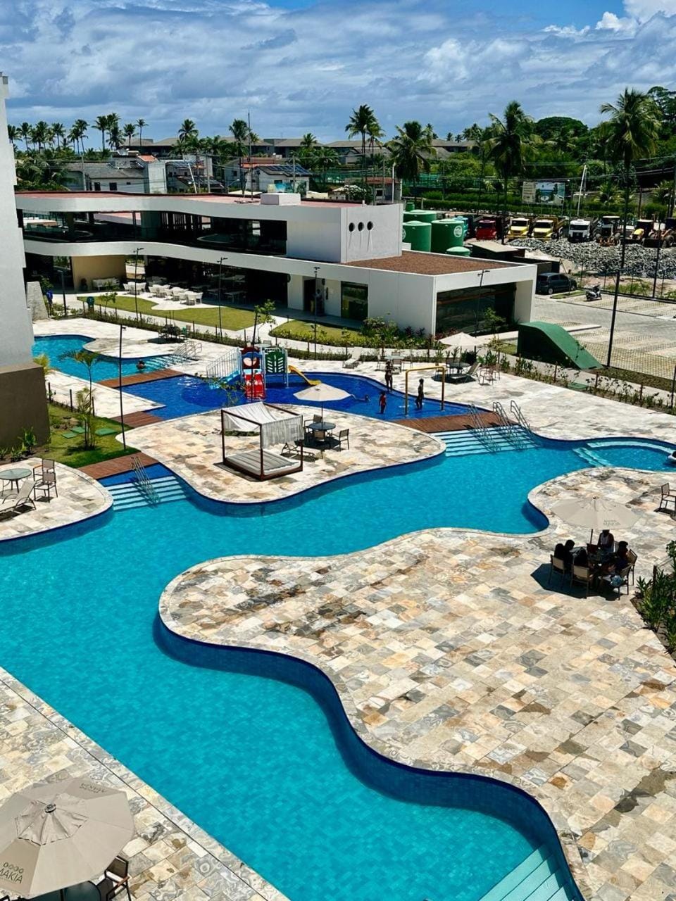 Seating area, Swimming pool