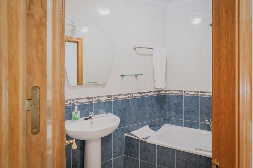 Bathroom, Living room