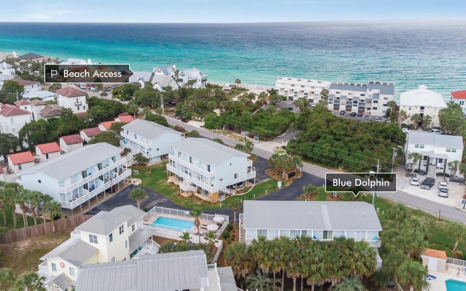 Blue Dolphin House in South Walton County